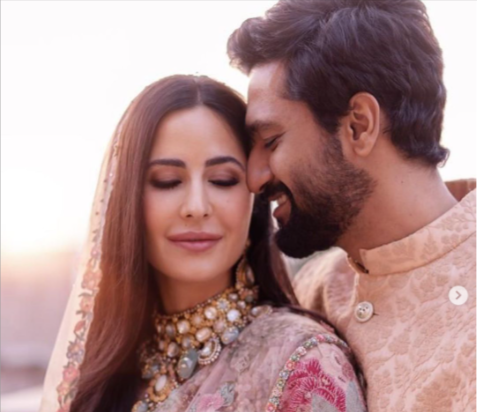 Vicky Kaushal and Katrina Kaif look like a dream in THESE new pics from their wedding festivities