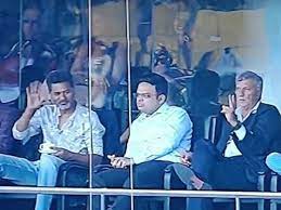 Prabhu Deva enjoys IND vs SL Asia Cup 2023 final match with Jay Shah in Colombo