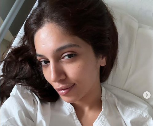 Netizens troll Bhumi Pednekar over her hospital selfie